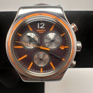 Swatch Irony PRISIONER Chronograph Watch YVS413 43